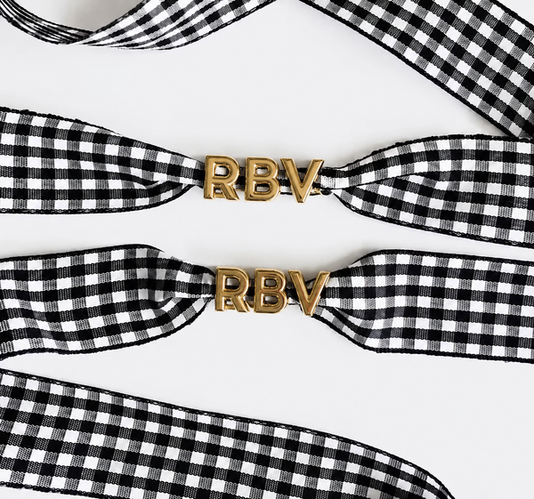 Custom Gingham Shoe Laces *PRE ORDER* (Copy)