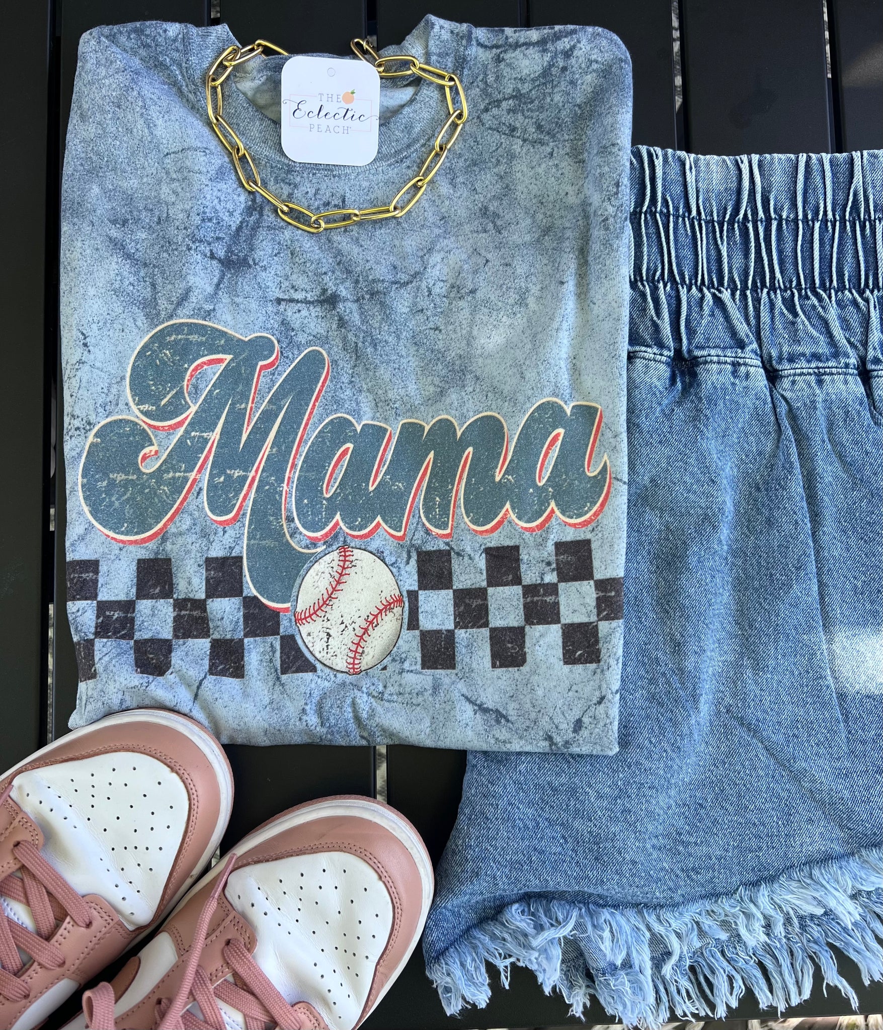 Mama Baseball Tee