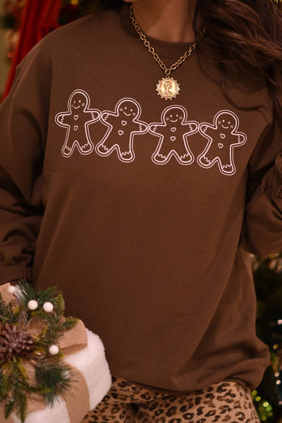 Gingerbread Sweatshirt *CIJ SPECIAL*