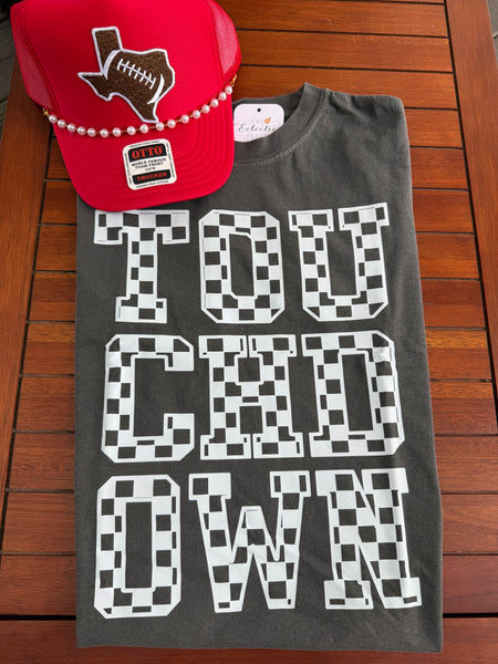 Touchdown Checkered Tee