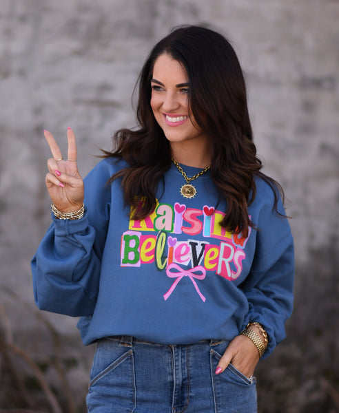 Raising Believers Sweatshirt - Cocoa