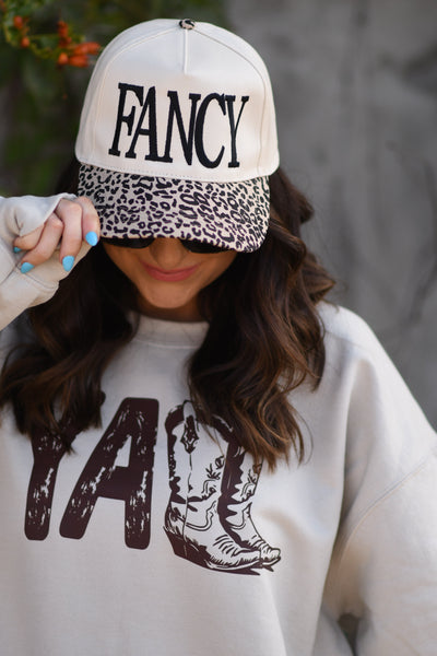Fancy Leopard Hat