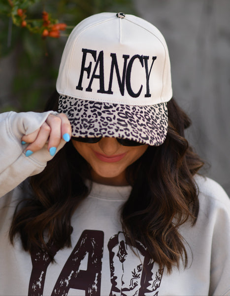 Fancy Leopard Hat