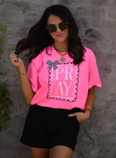 Pray Bow Tee