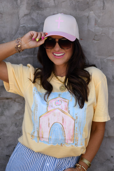 Dainty Florals Baseball Tee (Copy)