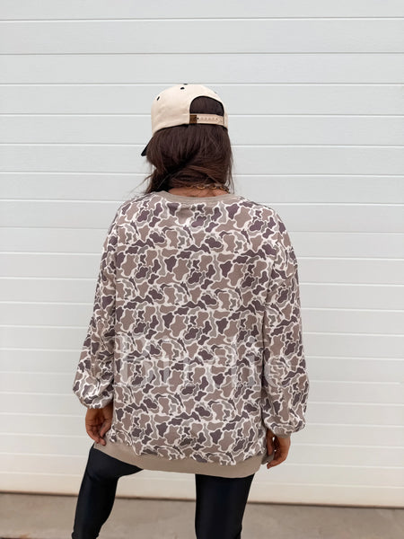 Duck Camo Pullover
