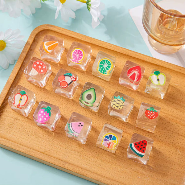 Mini Fruit Ice Cube Squishy *Pre Order* April 6-10 Shipment