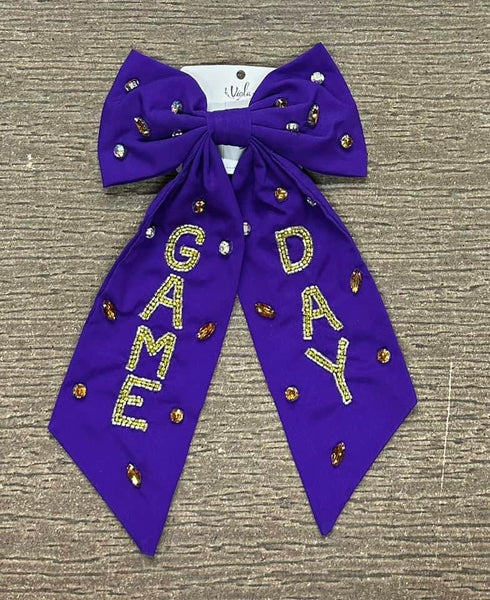 Game Day Accessories - Purple/Yellow