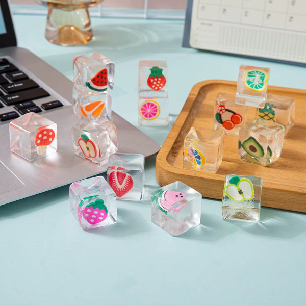 Mini Fruit Ice Cube Squishy *Pre Order* April 6-10 Shipment