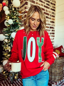 Joy Glitter Sweatshirt