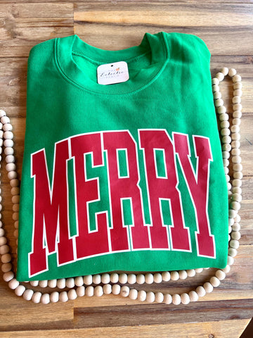 Merry Green Sweatshirt