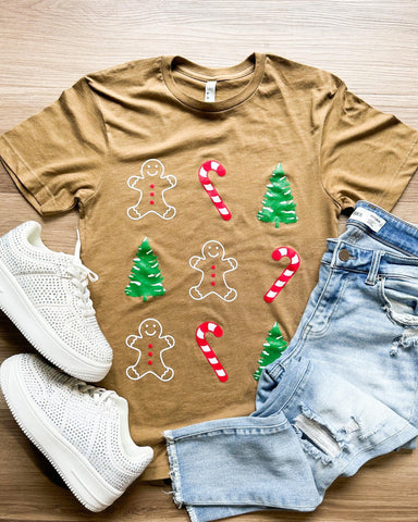 Gingerbread Holiday Tee