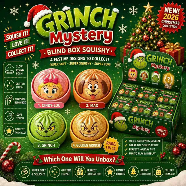 Grinch Family Mystery Dumpling *PRE ORDER* Mid September Shipment (Copy)
