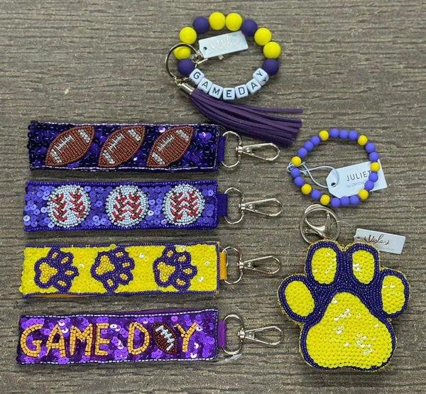 Game Day Accessories - Purple/Yellow