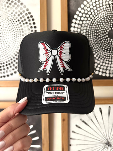 Baseball Bow Trucker