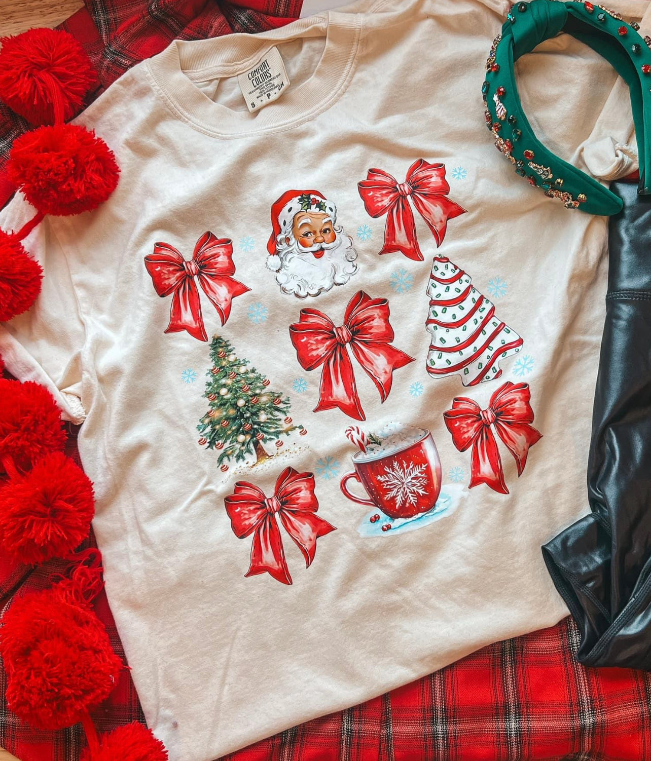 Christmas Bows Tee