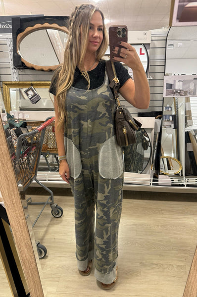 Llano Camo Jumpsuit