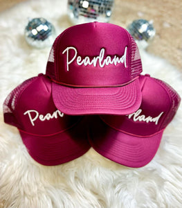 Pearland Embroidered Trucker Hat