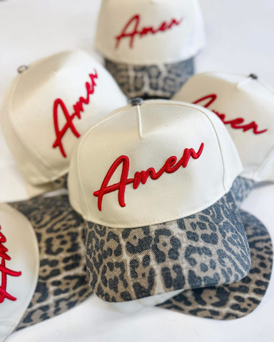 Amen Leopard Trucker