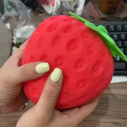 Large Strawberry Squishy *Pre Order* *Mid June Shipment*