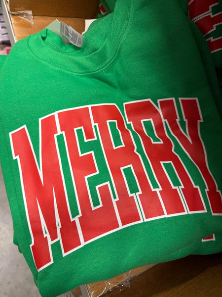 Merry Green Sweatshirt