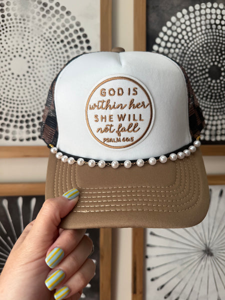 God Is Within Her Trucker