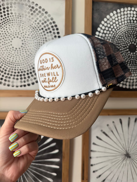 God Is Within Her Trucker