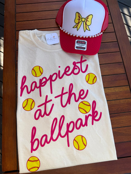 Happiest at the Ballpark Tee