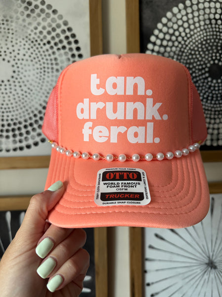 Tan Drunk Feral Trucker