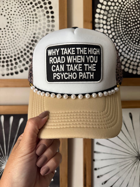 Psycho Path Leopard Trucker