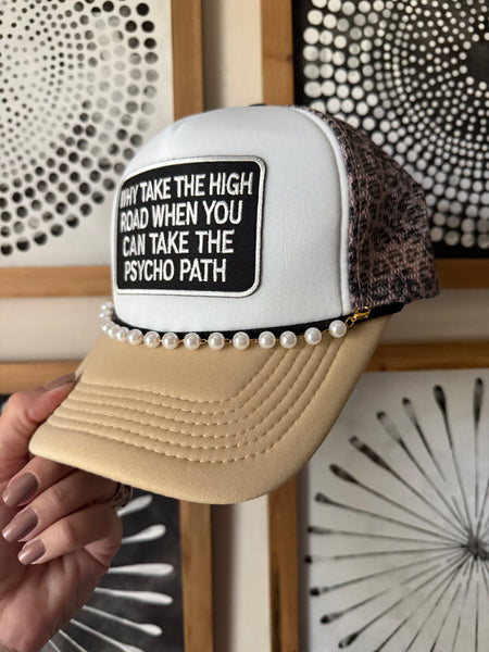 Psycho Path Leopard Trucker