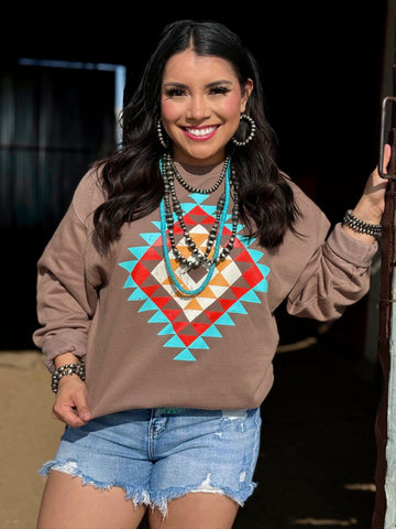 Fall Aztec Sweatshirt