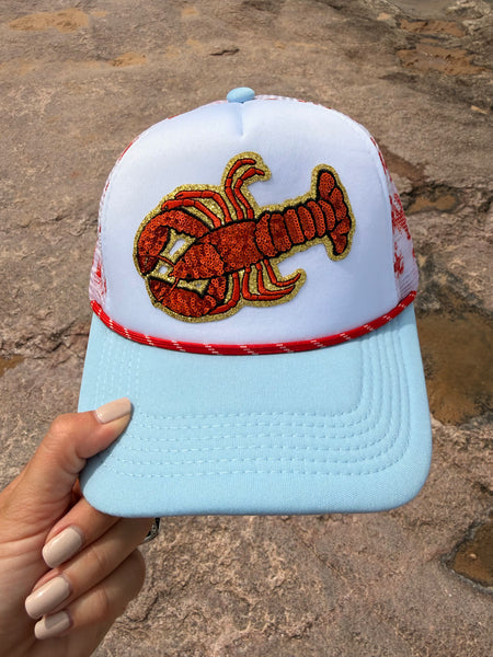 Crawfish Glitter Trucker
