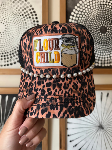 Flour Child Leopard Cap
