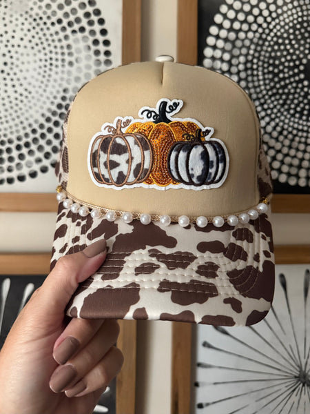 Country Pumpkin Trucker