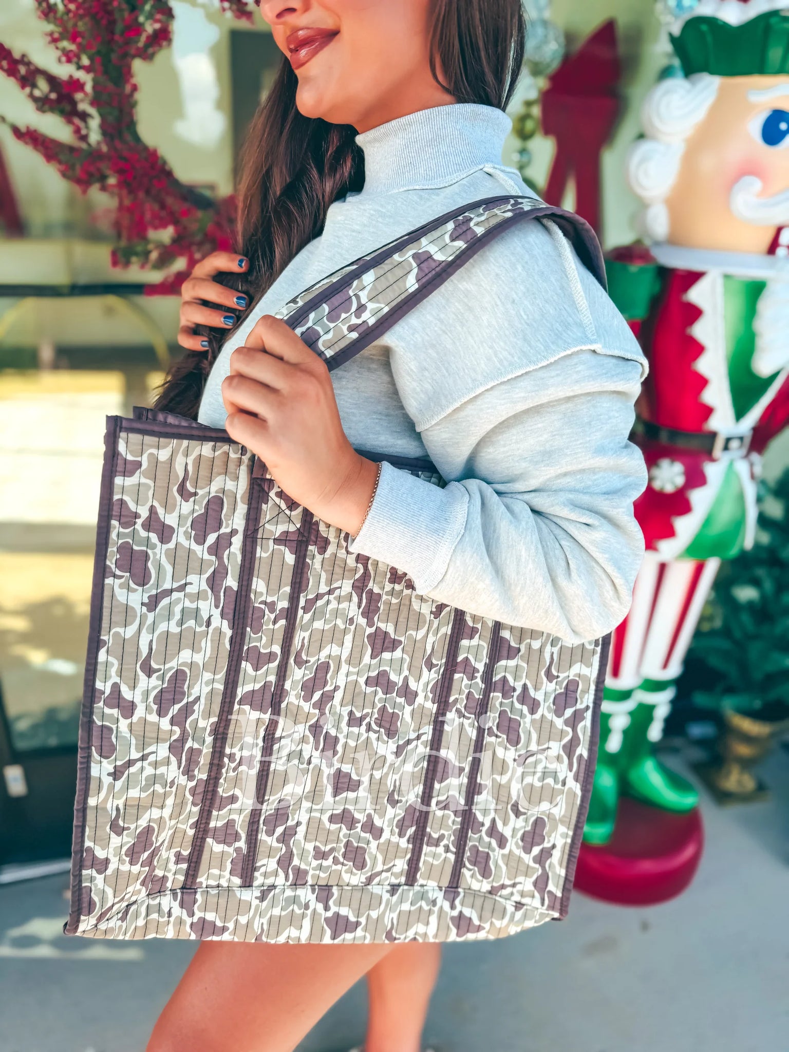 Duck Camo Quilted Tote Bag *PREORDER*