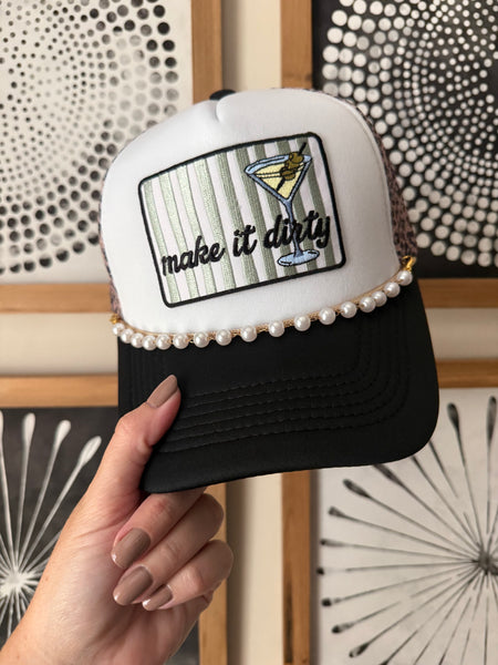 Make It Dirty Leopard Trucker