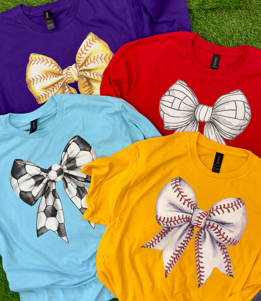 Softball Bow Tee