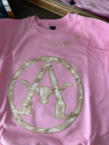Rockin 4 A Ranch Embroidered Sweatshirt