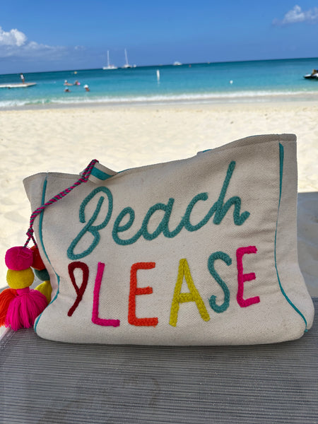 Beach Please Tote Bag