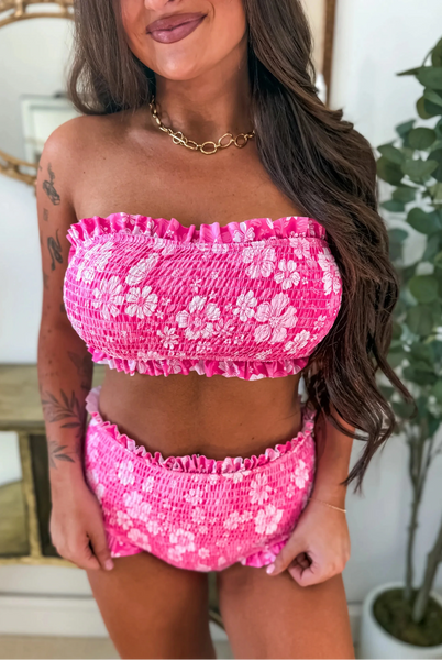 Ruffled Shores Swim Set *preorder