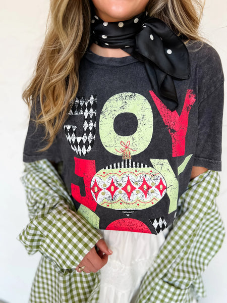 Joy Stacked Tee
