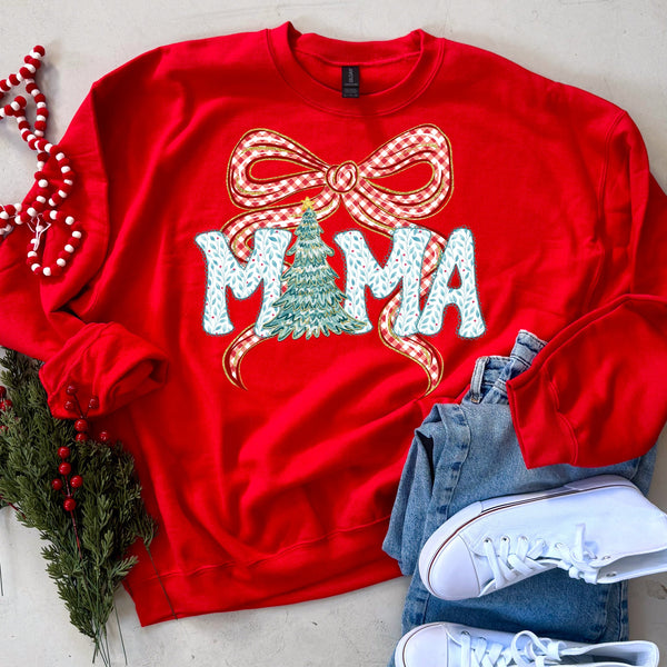 Mama, Nana, Mimi, Gigi Christmas Sweatshirt