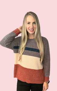 Hutch Color Block Sweater