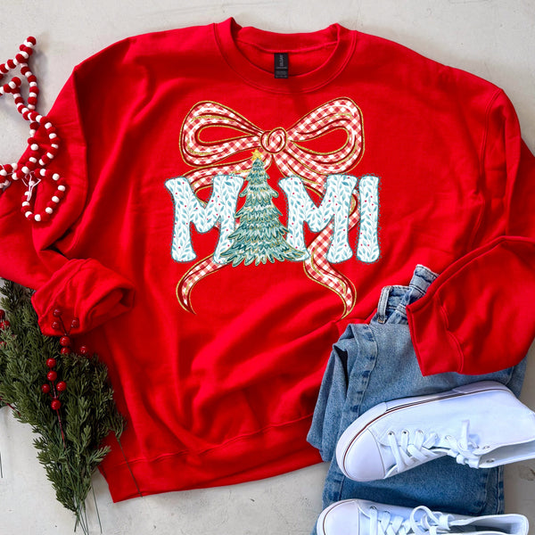Mama, Nana, Mimi, Gigi Christmas Sweatshirt