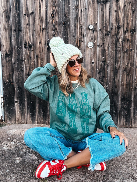 Monochrome Nutcracker Sweatshirt
