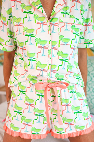On the Rocks Ruffle Pajamas