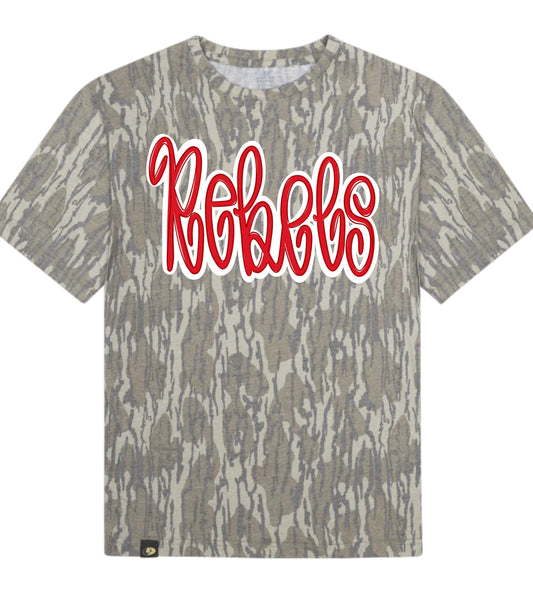 Custom State Swirly Name DTF Tee