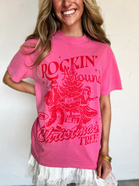 Rockin' Around The Christmas Tree Tee