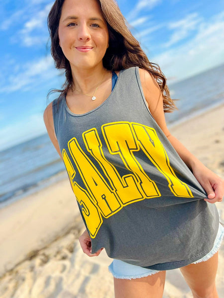 Salty Puff Varsity Tee/Tank